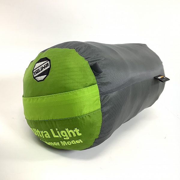 実際に弊社で買取させて頂いたISUKA/イスカ ultra light summer model 寝袋 ウルトラライトの画像 9枚目