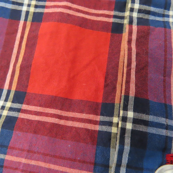 実際に弊社で買取させて頂いたuniform experiment/ユニフォーム エクスペリメント チャック柄 長袖シャツ UE-220028 /1の画像 7枚目