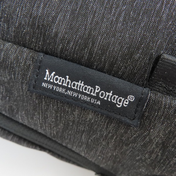 実際に弊社で買取させて頂いたManhattan Portage BLACKLABEL/マンハッタンポーテージ OXFORD BARROW BACKPACK MP1299OXFBLの画像 4枚目