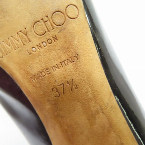 実際に弊社で買取させて頂いたJIMMY CHOO/ジミーチュウ ROMY85 ピンヒール/37.5の画像 5枚目