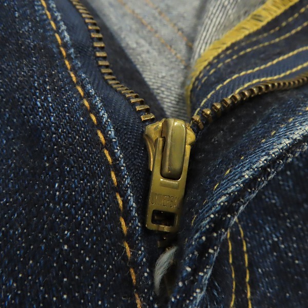 実際に弊社で買取させて頂いたTHE FLAT HEAD/フラットヘッド デニムパンツ LOT 3001/W32 L36の画像 6枚目