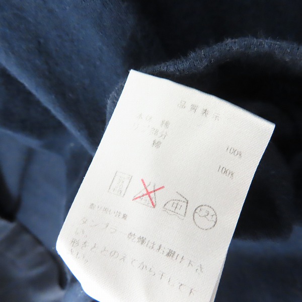 実際に弊社で買取させて頂いたDESCENDANT/ディセンダント cachalot 胸ポケ/刺繍 ロンT ネイビー /3の画像 3枚目