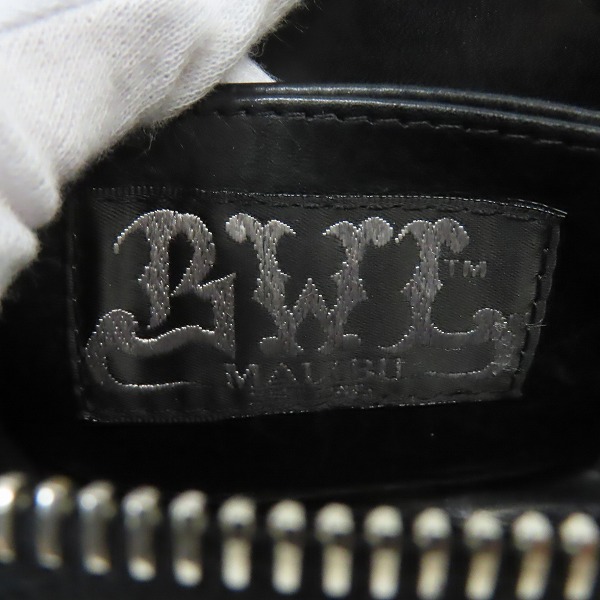 実際に弊社で買取させて頂いたBWL/ビルウォールレザー コインジップウォレット ｗ/ヒッポーレザー/カバ革の画像 4枚目