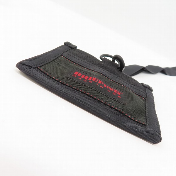 実際に弊社で買取させて頂いたBRIEFING/ブリーフィング ネックストラップ付き IDケース BRM191A40の画像 2枚目