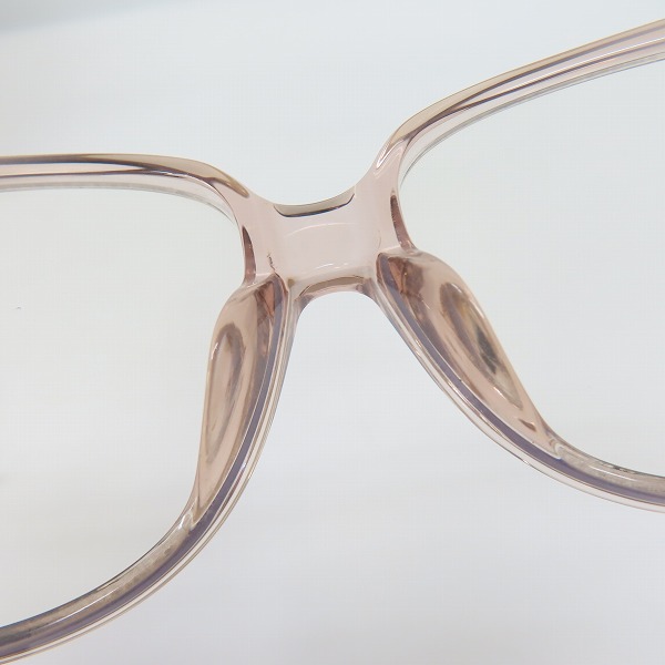 実際に弊社で買取させて頂いたCELINE/セリーヌ クリア 眼鏡/メガネフレーム CL50010F 072の画像 4枚目