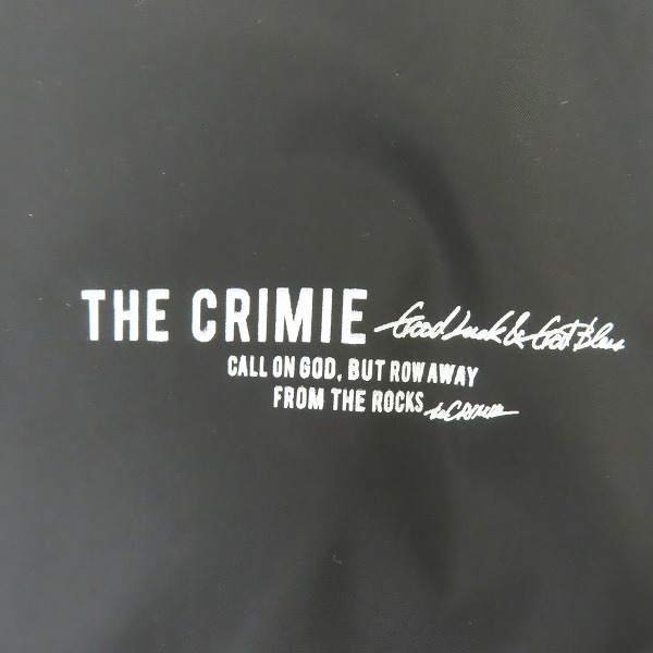 実際に弊社で買取させて頂いたCRIMIE/クライミー GLGB/GOOD LUCK&GOD BLESS ナイロン コーチジャケット Mの画像 4枚目