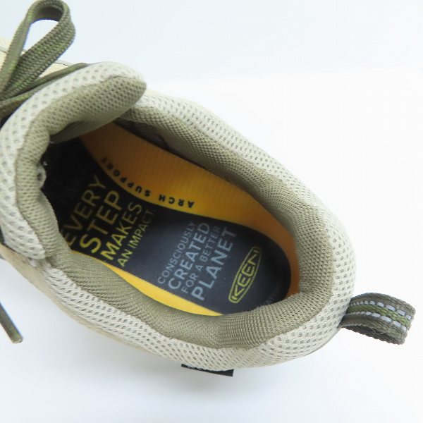 実際に弊社で買取させて頂いたKEEN/キーン WASATCH CREST WP/ワサッチ クレスト ハイキングスニーカー 1026196/24.5の画像 4枚目