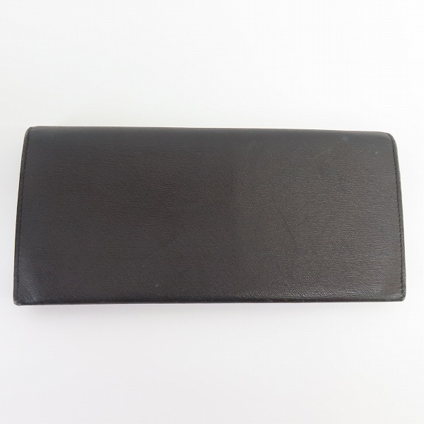 実際に弊社で買取させて頂いたDunhill/ダンヒル ロゴプレート レザー 二つ折り長財布の画像 1枚目