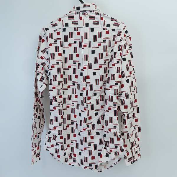 実際に弊社で買取させて頂いたBLACK FLEECE by Brooks Brothers/ブラックフリース ブルックスブラザーズ 総柄 ボタンダウンシャツ/BB1の画像 1枚目