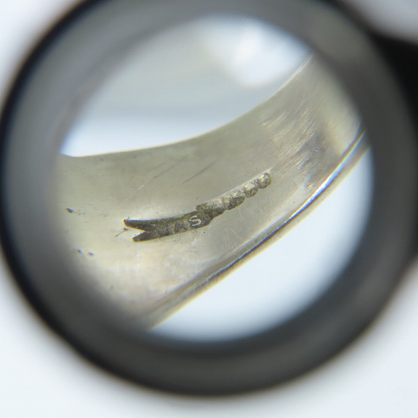 実際に弊社で買取させて頂いたCRAZY PIG/クレイジーピッグ スモールエビルスカルリング 9.5-11.5号の画像 7枚目