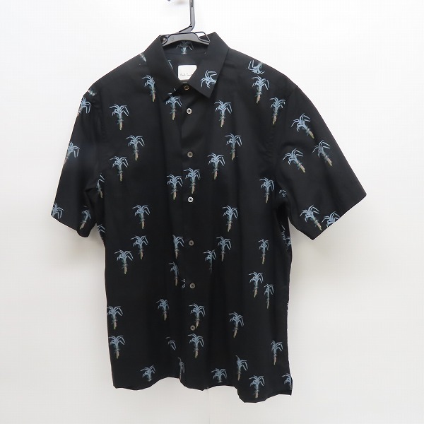 実際に弊社で買取させて頂いたPaul Smith/ポールスミス 総柄 ボックスシャツ/M