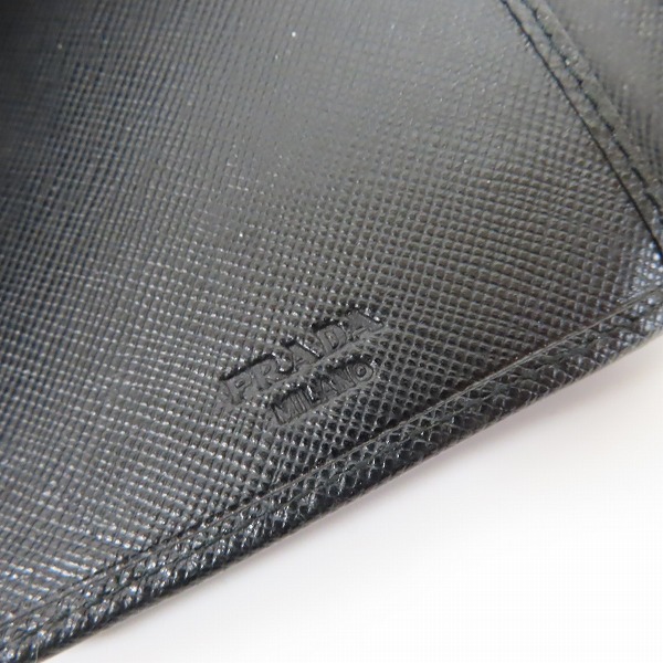 実際に弊社で買取させて頂いたPRADA/プラダ サフィアーノ 二つ折り財布の画像 8枚目