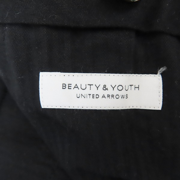実際に弊社で買取させて頂いたBEAUTY&YOUTH UNITED ARROWS/ビューティ＆ユース 1プリーツ ワイドテーパードパンツ/1214-188-6251/Lの画像 3枚目