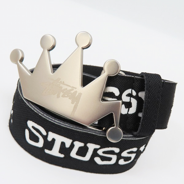 STUSSY/ステューシー ブランドロゴバックル ベルト S/M(32)の買取実績