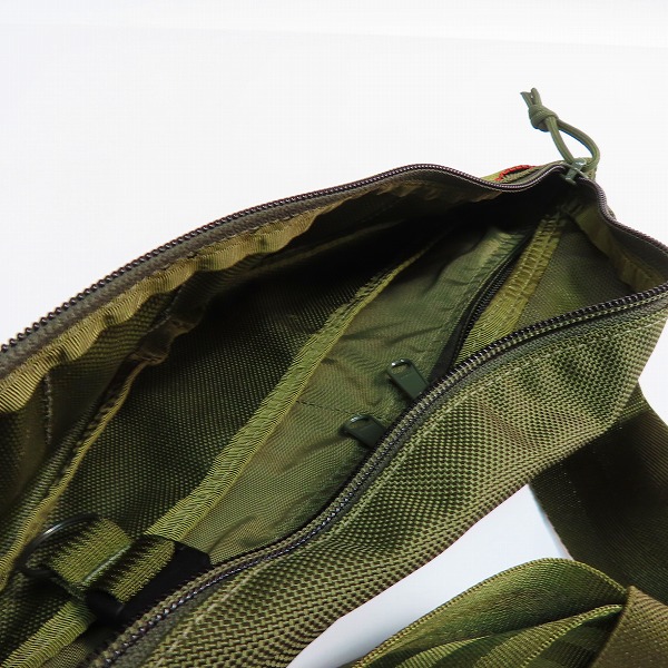 実際に弊社で買取させて頂いたBRIEFING/ブリーフィング カーキ ウエストポーチ/ボディバッグ TRIPOD BRF071219の画像 4枚目