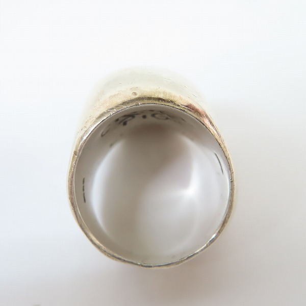 実際に弊社で買取させて頂いたCRAZY PIG/クレイジーピッグ 限定スカル リング/17.5-19.5号の画像 5枚目