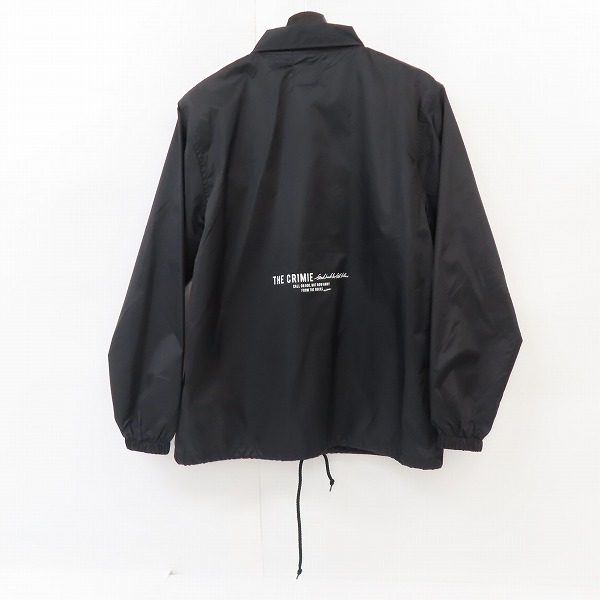 実際に弊社で買取させて頂いたCRIMIE/クライミー GLGB/GOOD LUCK&GOD BLESS ナイロン コーチジャケット Mの画像 1枚目