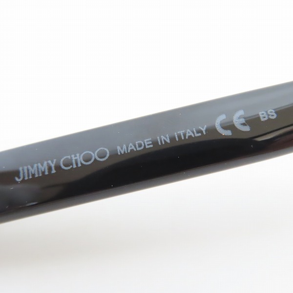 実際に弊社で買取させて頂いたJIMMY CHOO/ジミーチュウ メガネフレーム アイウェア  JC132/F 112の画像 4枚目