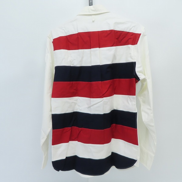 実際に弊社で買取させて頂いたBLACK FLEECE by Brooks Brothers/ブラックフリース ブルックスブラザーズ バックボーダーデザイン ボタンダウンシャツ /BB3の画像 1枚目