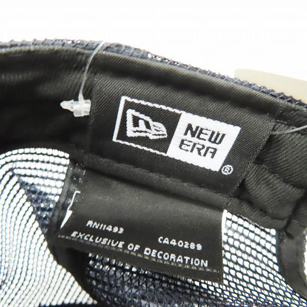 実際に弊社で買取させて頂いた【未使用】FRAGMENT DESIGN×NEW ERA/フラグメントデザイン×ニューエラ FRGMT ロゴ刺繍 キャップの画像 5枚目