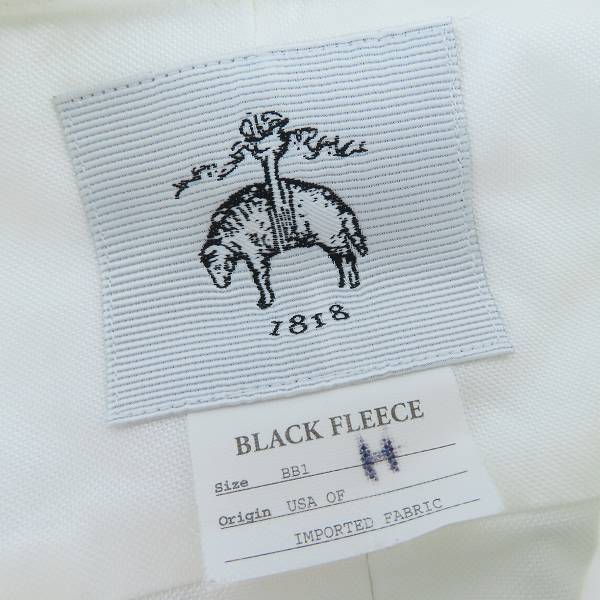実際に弊社で買取させて頂いたBLACK FLEECE by Brooks Brothers/ブラックフリース ブルックスブラザーズ ボタンダウンシャツ/BB1の画像 2枚目