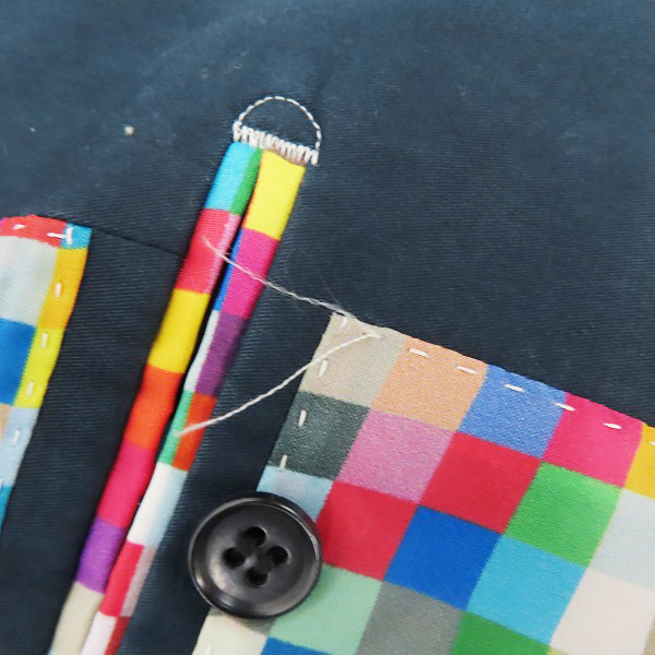 実際に弊社で買取させて頂いたuniform experiment/ユニフォームエクスペリメント 3Bテーラードジャケット UE-140017/3の画像 4枚目