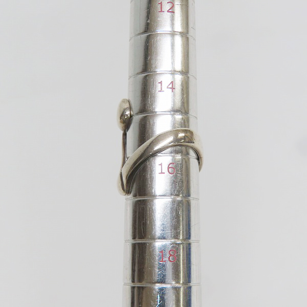 実際に弊社で買取させて頂いたCRAZY PIG/クレイジーピッグ MUSIC NOTE RING/ミュージック ノート リング/13-15号の画像 9枚目