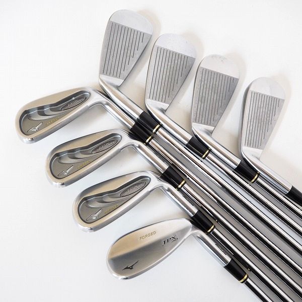 実際に弊社で買取させて頂いたMIZUNO/ミズノ JPX AD FORGED フォージド アイアン #4～9,P,Sw 8本セット N.S.PRO 950GH HT FLEX：Sの画像 3枚目