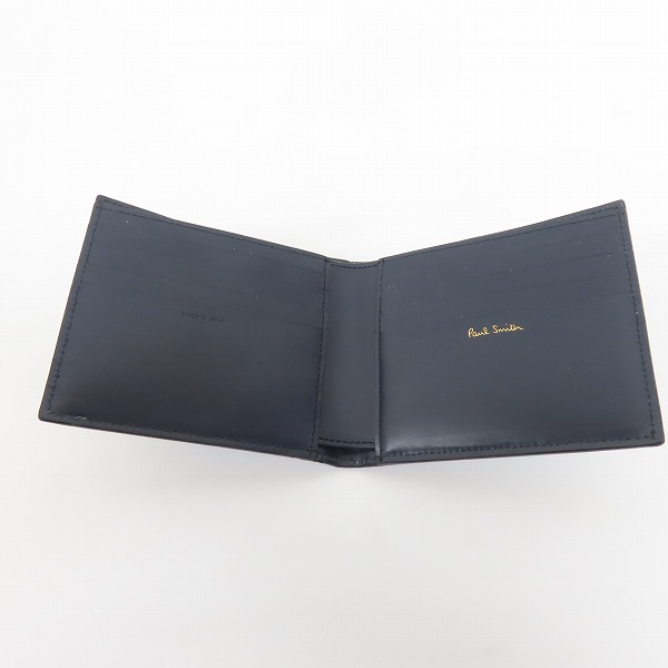 実際に弊社で買取させて頂いたPaulSmith/ポールスミス イタリア製 二つ折り財布の画像 3枚目