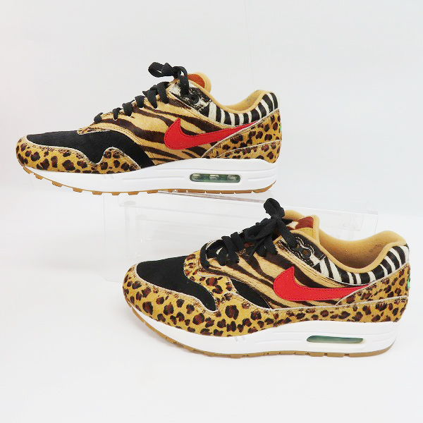 実際に弊社で買取させて頂いたNIKE×atmos/ナイキ×アトモス AIR MAX 1 DLX/エア マックス 1 DLX アニマルパック 2.0 AQ0928-700/27.0の画像 3枚目