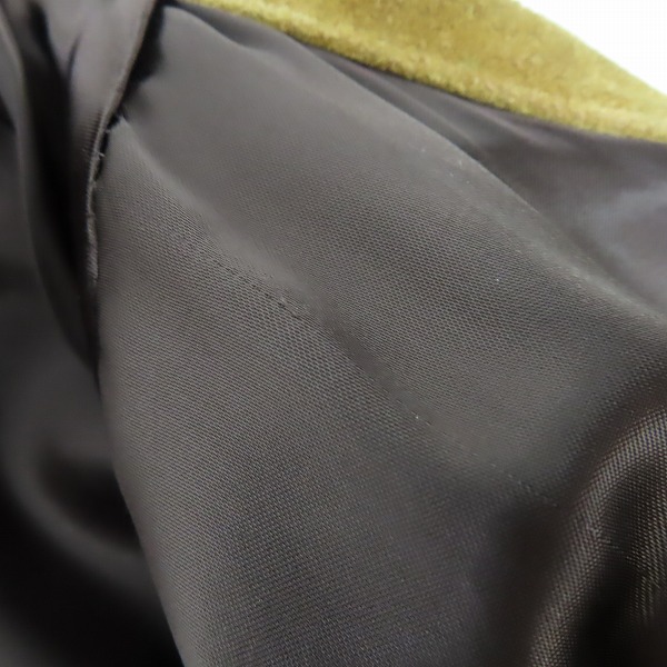 実際に弊社で買取させて頂いたCALEE/キャリー BACK SKIN LEATHER JACKET/バックスキンレザージャケット/スエード レザージャケット/XLの画像 5枚目