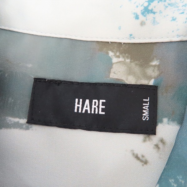 実際に弊社で買取させて頂いたHARE/ハレ ブラッシュアートガラシャツ HA020024TO/Sの画像 2枚目