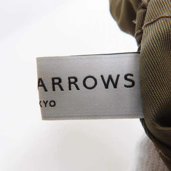 実際に弊社で買取させて頂いたUNITED ARROWS/ユナイテッドアローズ 巾着バッグ  サイドジップの画像 5枚目