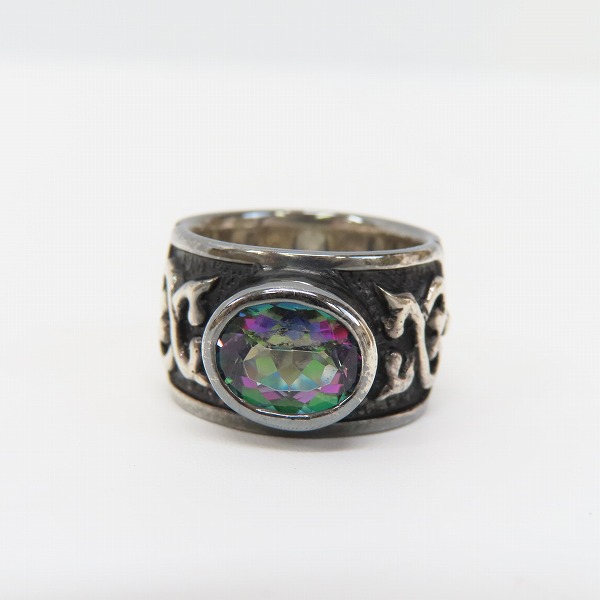 実際に弊社で買取させて頂いたLEATHERS & TREASURES/レザーズアンドトレジャーズ 新宿タカシマ4th限定 ヤケルティックヴァインリング 8.5-9.5号の画像 1枚目