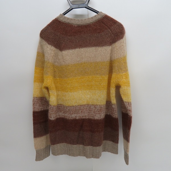 実際に弊社で買取させて頂いたTOMORROWLAND tricot/トゥモローランドトリコ モヘア グラデーションボーダーニット 61-02-15-02025 /Sの画像 1枚目