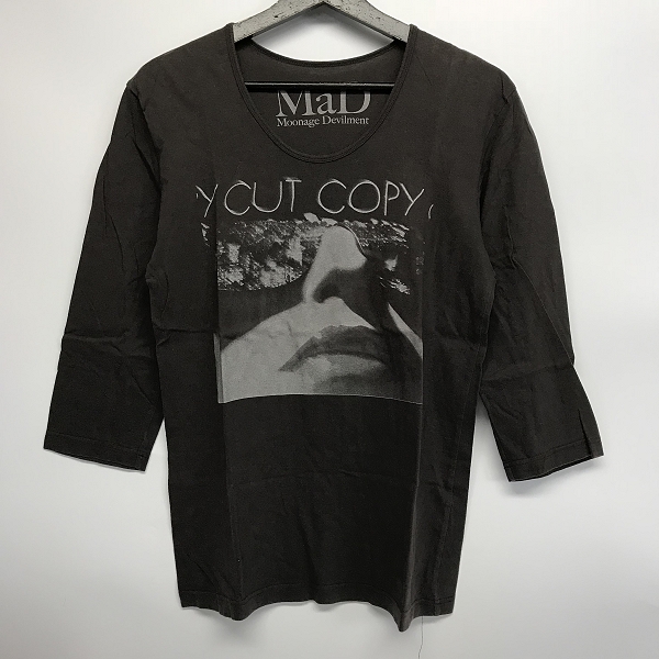 実際に弊社で買取させて頂いた【おまとめ品】Moonage Devilment/ムーンエイジデビルメント ycut copy/HEAVY METAL プリント 七分袖/半袖Tシャツの画像 5枚目