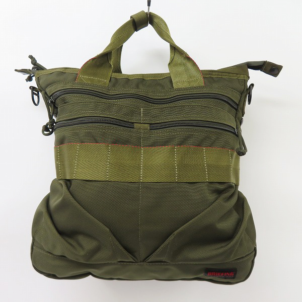 実際に弊社で買取させて頂いたBRIEFING/ブリーフィング 2017年 NEO STEALTH M RANGER GREEN/レンジャーグリーン 2way ショルダーバッグ
