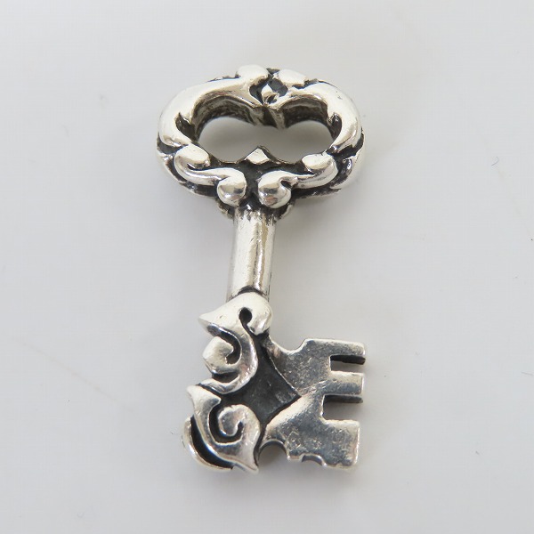 実際に弊社で買取させて頂いたCRAZY PIG DESIGNS/クレイジーピッグ SMALL TUDOR KEY スモールチューダキーペンダントの画像 1枚目