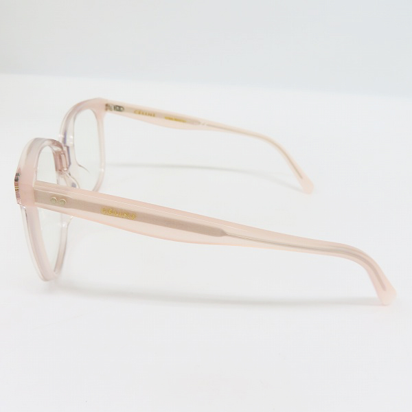 実際に弊社で買取させて頂いたCELINE/セリーヌ クリア 眼鏡/メガネフレーム CL50010F 072の画像 2枚目