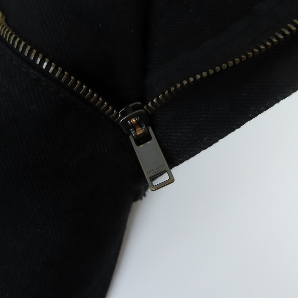 実際に弊社で買取させて頂いたSAINT LAURENT/サンローランパリ SKINNY-FIT JEANS ストレッチ スキニーデニム D02Y 527389 YS500 1220/30の画像 7枚目