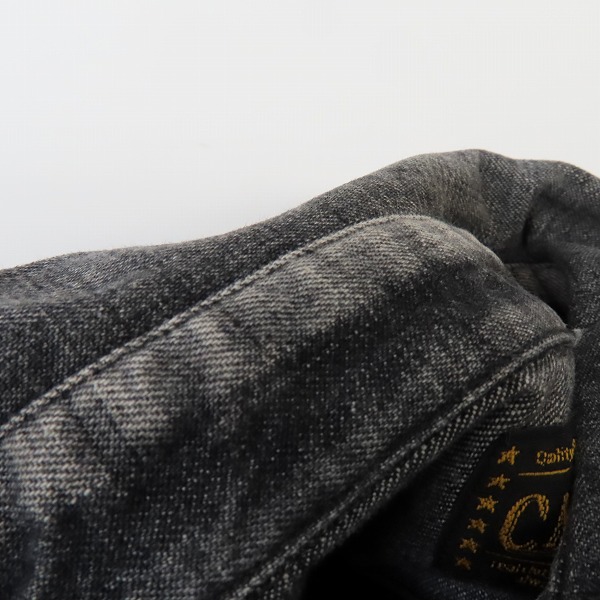 実際に弊社で買取させて頂いたCALEE/キャリー デニムシャツ/長袖シャツ Mの画像 6枚目