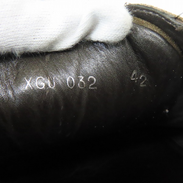 実際に弊社で買取させて頂いたGIORGIO ARMANI/ジョルジオアルマーニ  レースアップシューズ/42の画像 6枚目