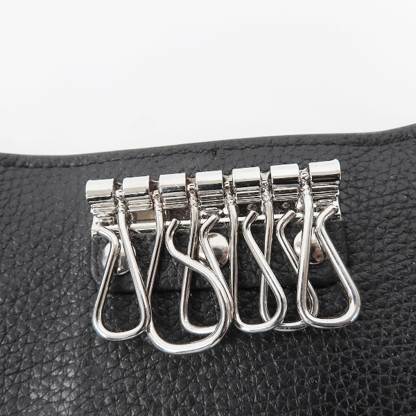 実際に弊社で買取させて頂いたDunhill/ダンヒル レザー ロゴプレート キーケースの画像 4枚目