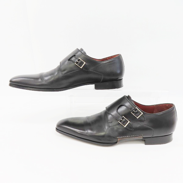 実際に弊社で買取させて頂いたMAGNANNI/マグナーニ トリプルモンク ストラップシューズ 18727 /44の画像 3枚目