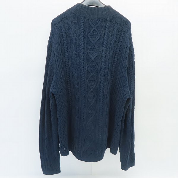 実際に弊社で買取させて頂いたBrooks Brothers/ブルックス ブラザーズ ケーブル編み ハイネックニット/XLの画像 1枚目