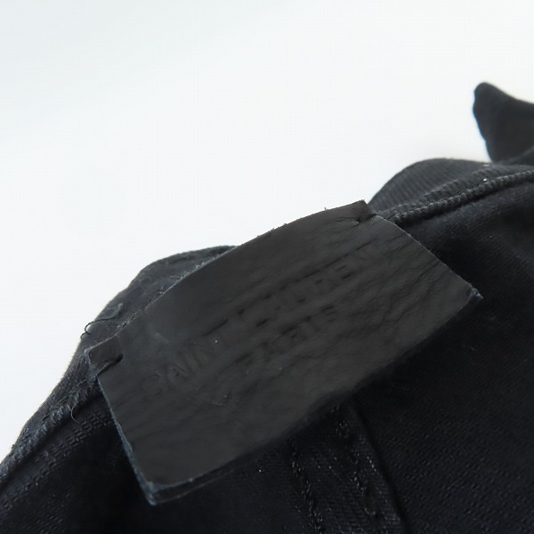 実際に弊社で買取させて頂いたSAINT LAURENT/サンローランパリ SKINNY-FIT JEANS ストレッチ スキニーデニム D02Y 527389 YS500 1220/30の画像 2枚目