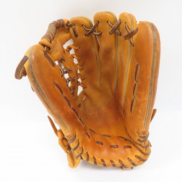 実際に弊社で買取させて頂いたHI-GOLD/ハイゴールド NATURAL FLEX 軟式 右投げ 外野手用 グローブ の画像 2枚目