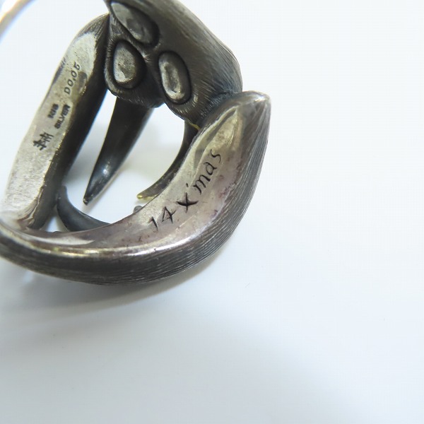 実際に弊社で買取させて頂いたBloody Mary/ブラッディマリー 2014 Xmas/クリスマス限定 Setah/セタ リング/20.5-23号の画像 7枚目