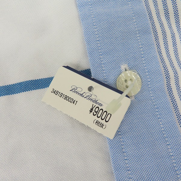 実際に弊社で買取させて頂いた【未使用】BROOKS BROTHERS Red Fleece/ブルックスブラザーズレッドフリース クレイジーパターン柄切替 シャツ/Sの画像 5枚目