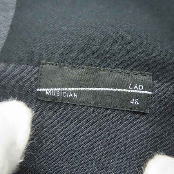 実際に弊社で買取させて頂いたLAD MUSICIAN/ラッドミュージシャン 20SS BIG SHIRT 2120-107/46の画像 2枚目